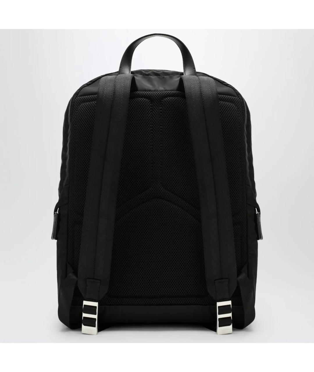 PRADA Черный синтетический рюкзак, фото 2