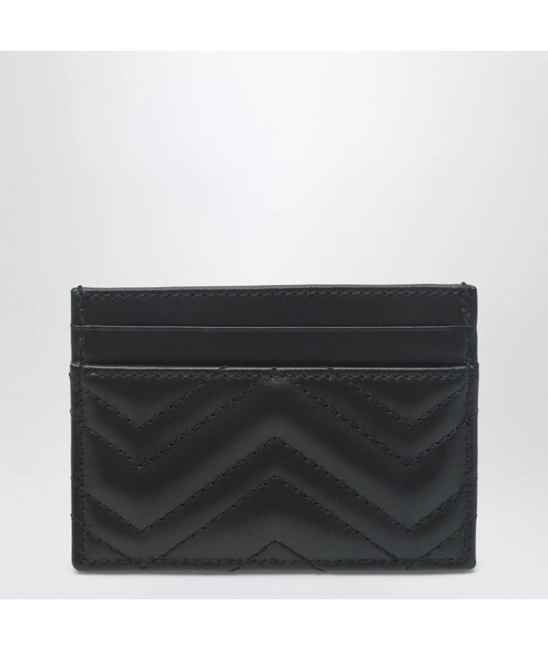 GUCCI Черный кожаный кардхолдер, фото 2