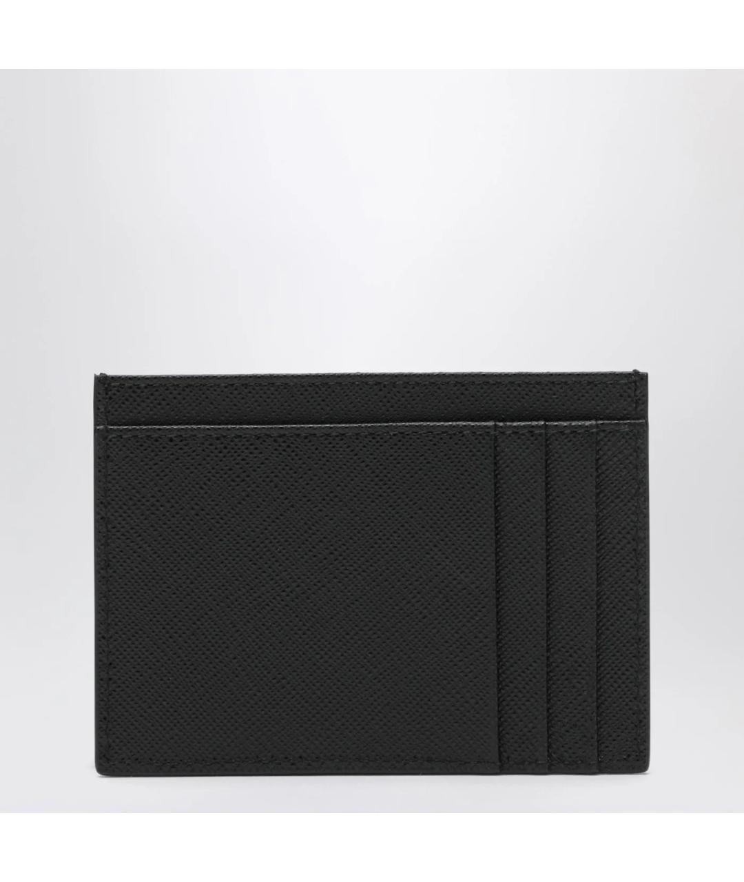 PRADA Черный кожаный кардхолдер, фото 2