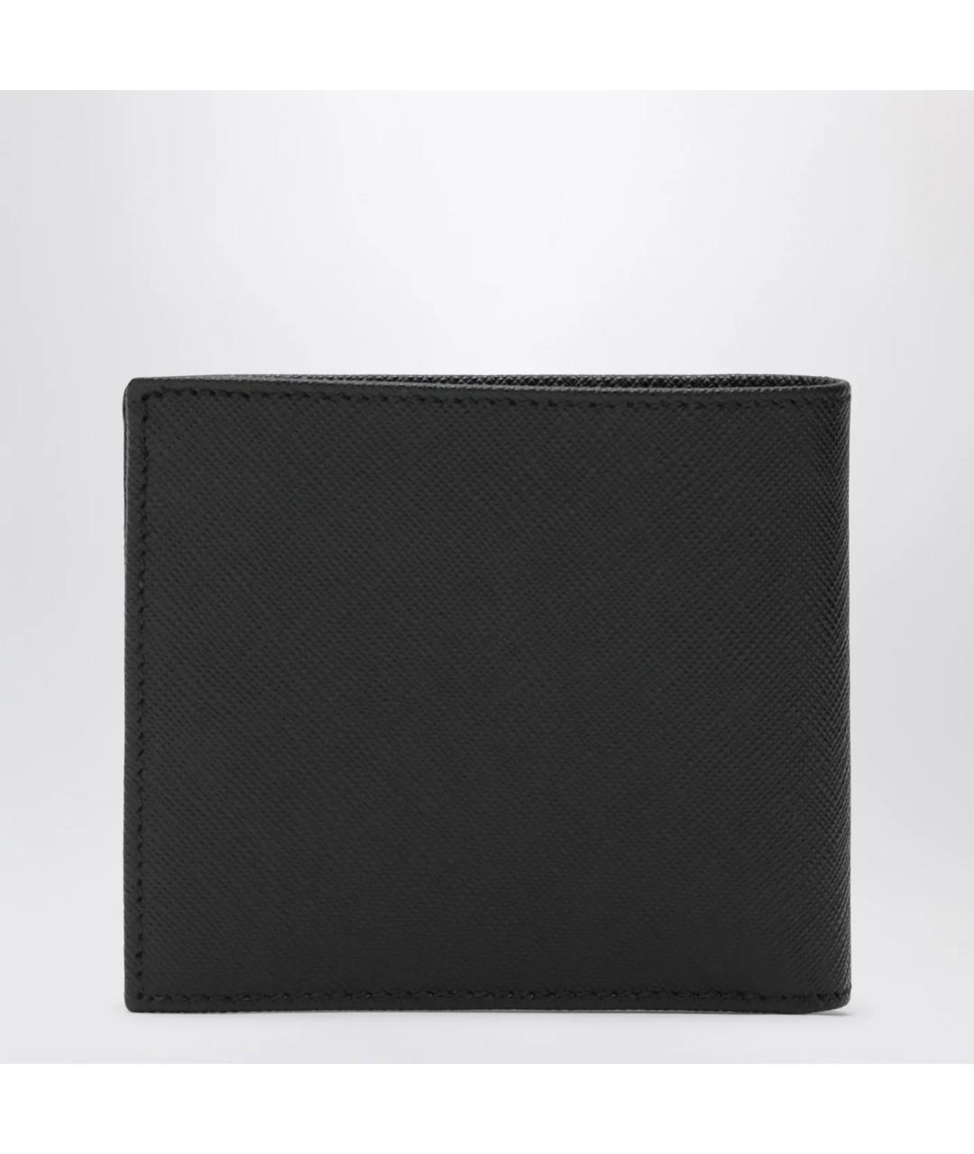 PRADA Черный кожаный кошелек, фото 2