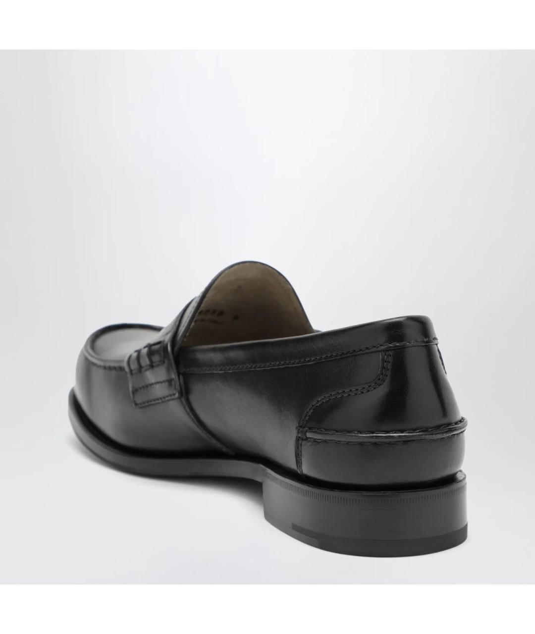 PRADA Черные кожаные лоферы, фото 2