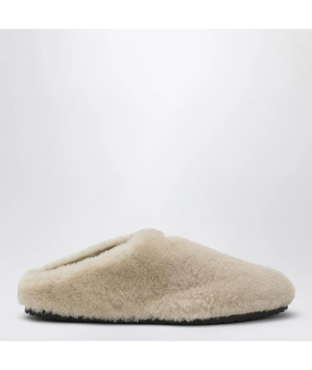 PRADA Бежевые сабо, фото 3