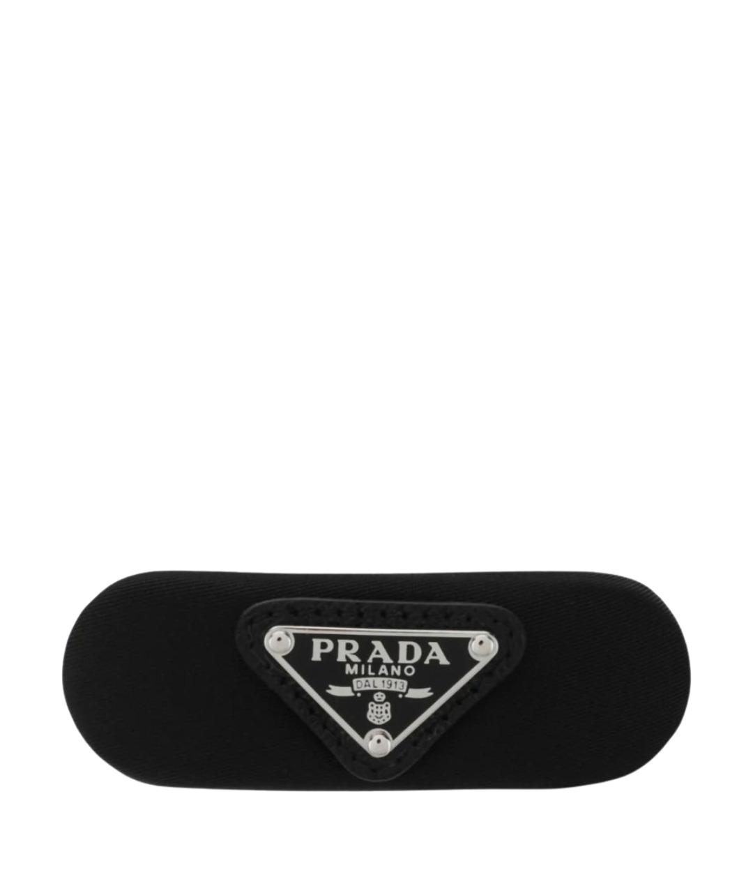 PRADA Черная заколка, фото 1