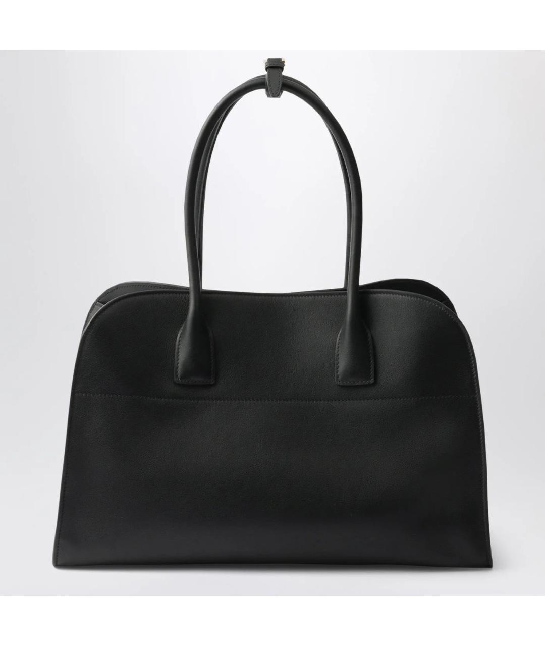 PRADA Черная кожаная сумка тоут, фото 2