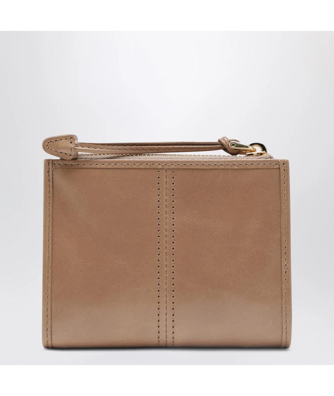 PRADA Бежевый кожаный кошелек, фото 2