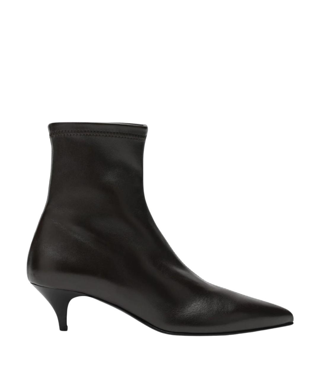 A.EMERY Коричневые кожаные ботильоны, фото 1