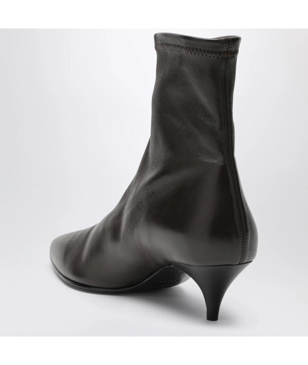 A.EMERY Коричневые кожаные ботильоны, фото 2