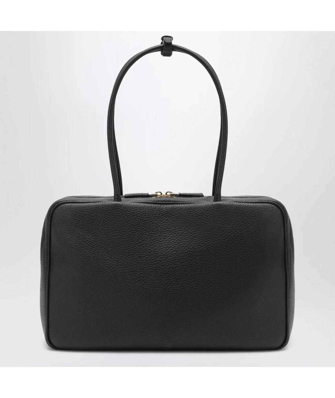 PRADA Черная кожаная сумка тоут, фото 2