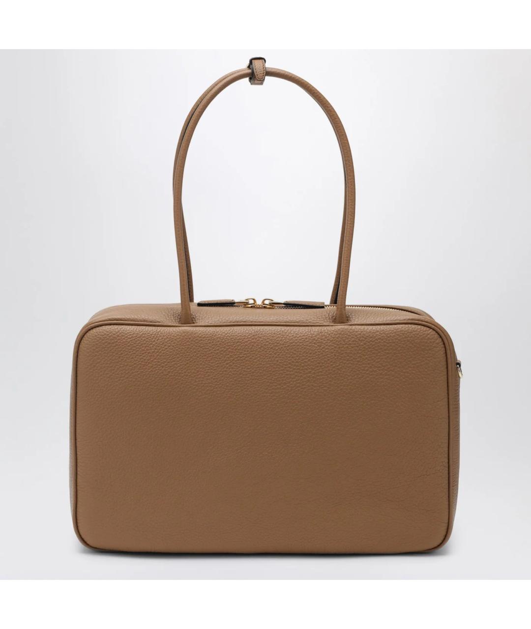 PRADA Коричневая кожаная сумка тоут, фото 2