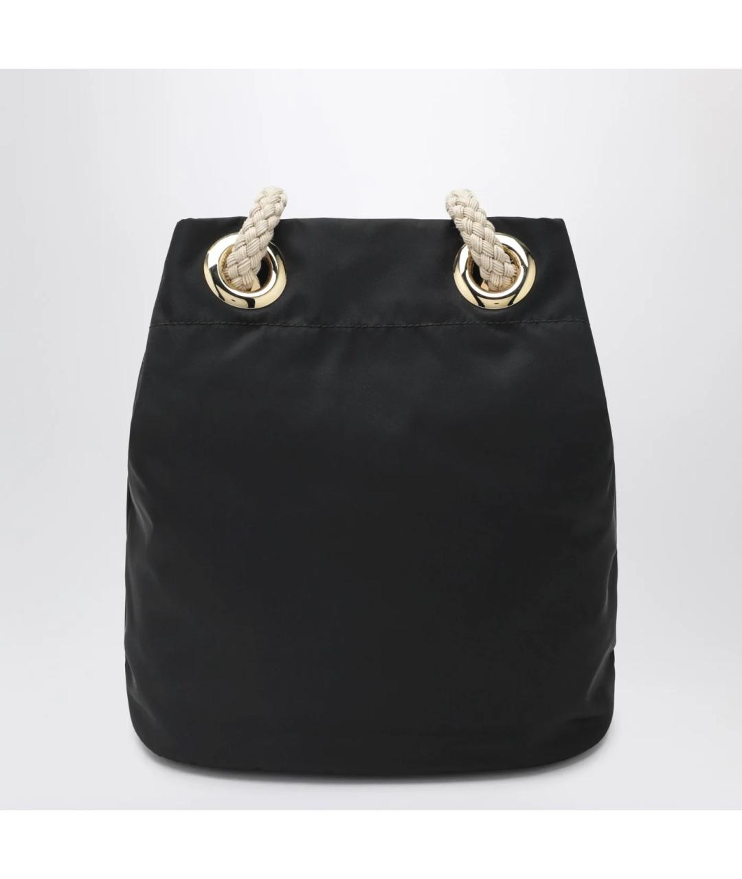 PRADA Черная синтетическая сумка через плечо, фото 2