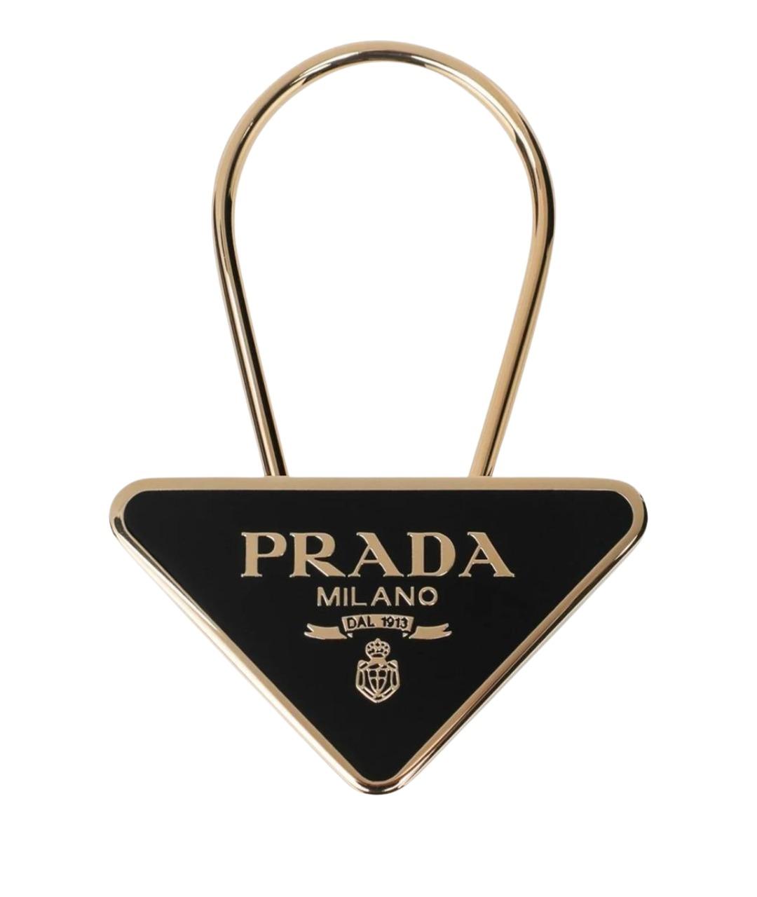 PRADA Черный брелок, фото 1