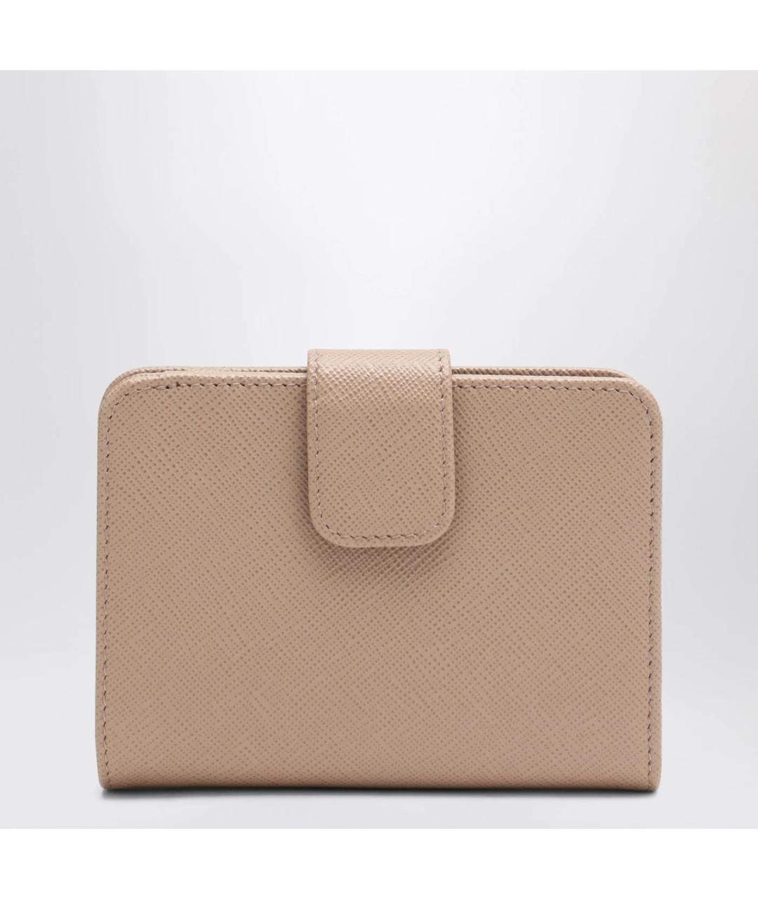 PRADA Розовый кожаный кошелек, фото 2