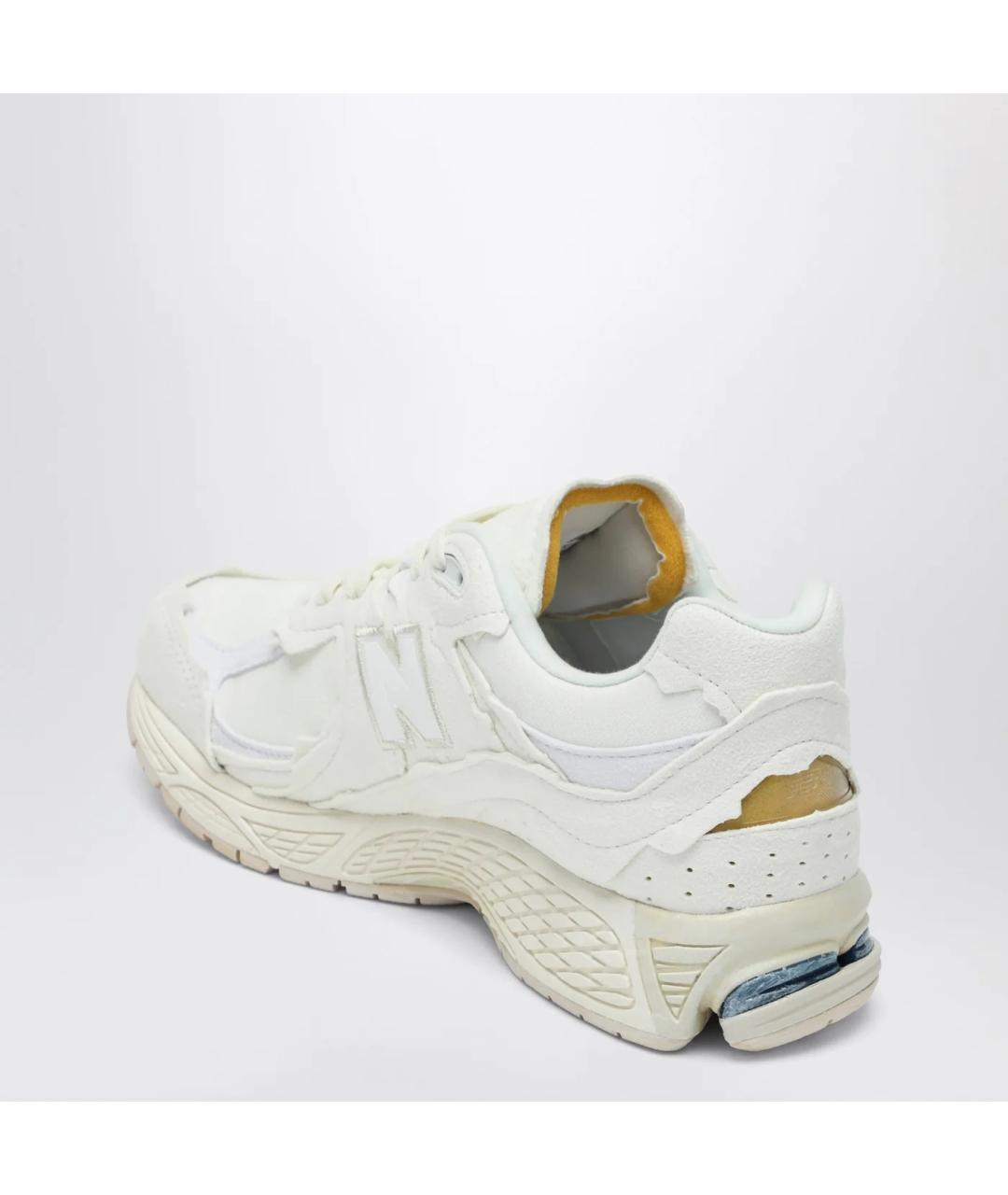 NEW BALANCE Белые кожаные кроссовки, фото 2