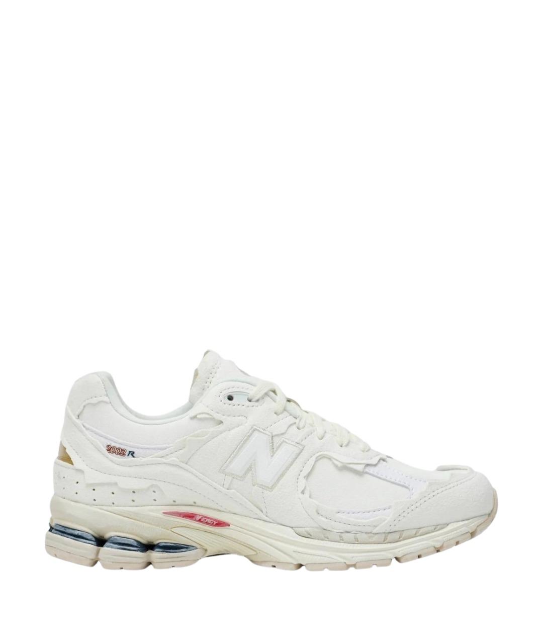 NEW BALANCE Белые кожаные кроссовки, фото 1