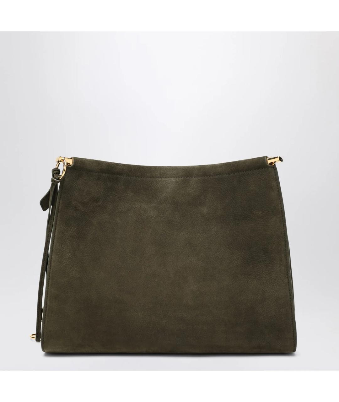 ALAIA Зеленая кожаная сумка через плечо, фото 2