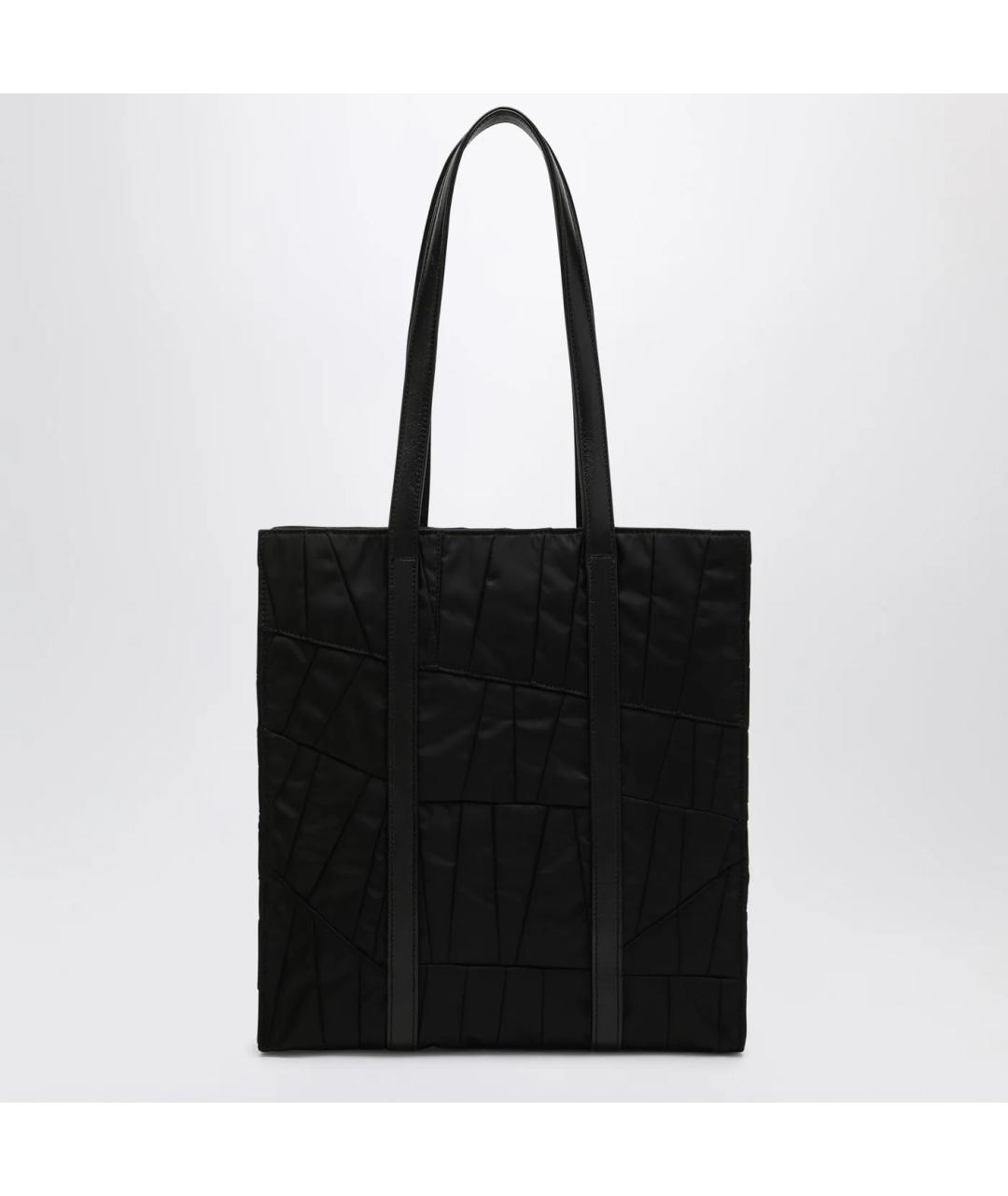 PRADA Черная синтетическая сумка тоут, фото 2