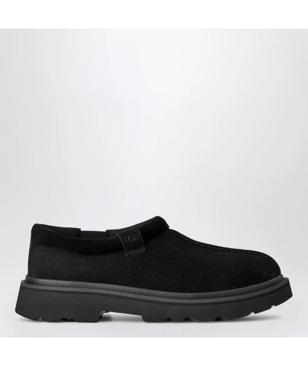 UGG AUSTRALIA Черные замшевые низкие ботинки, фото 3