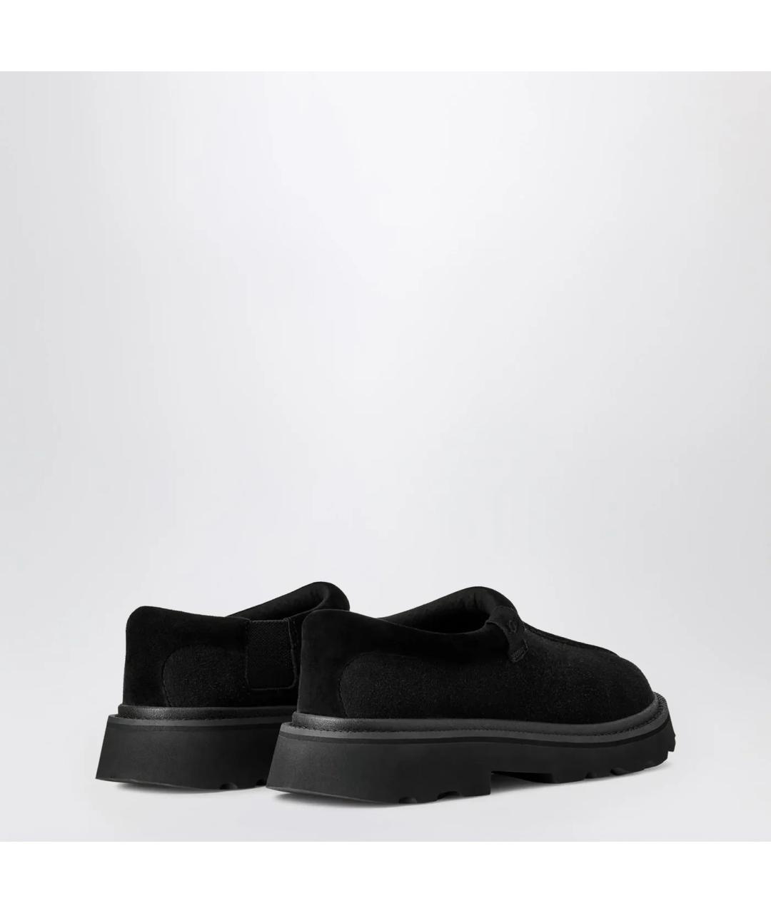 UGG AUSTRALIA Черные замшевые низкие ботинки, фото 2