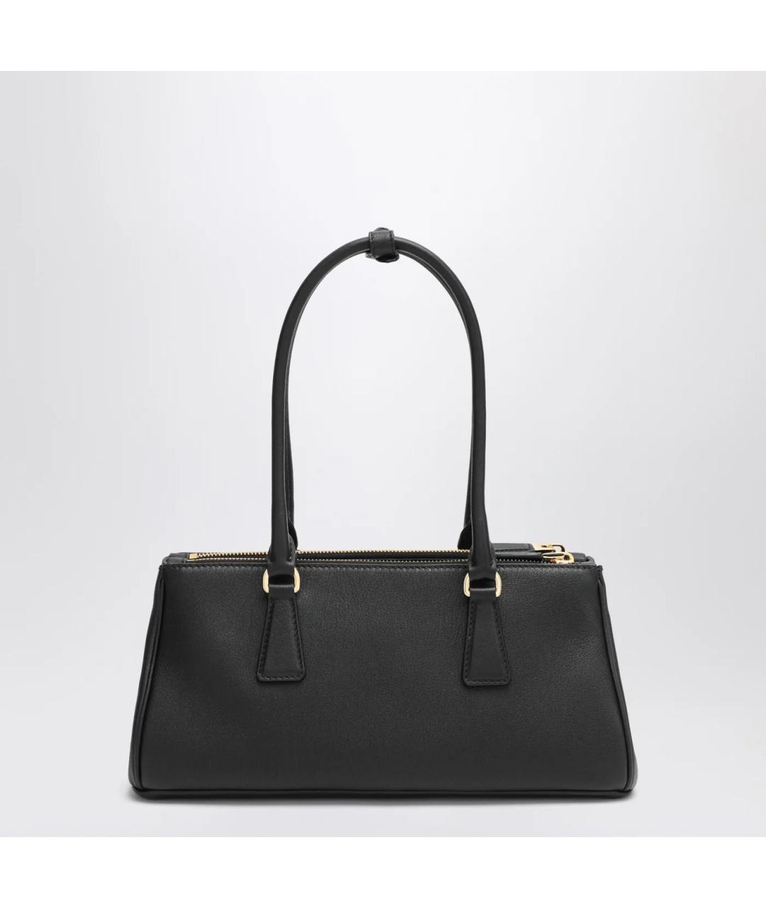 PRADA Черная кожаная сумка через плечо, фото 2