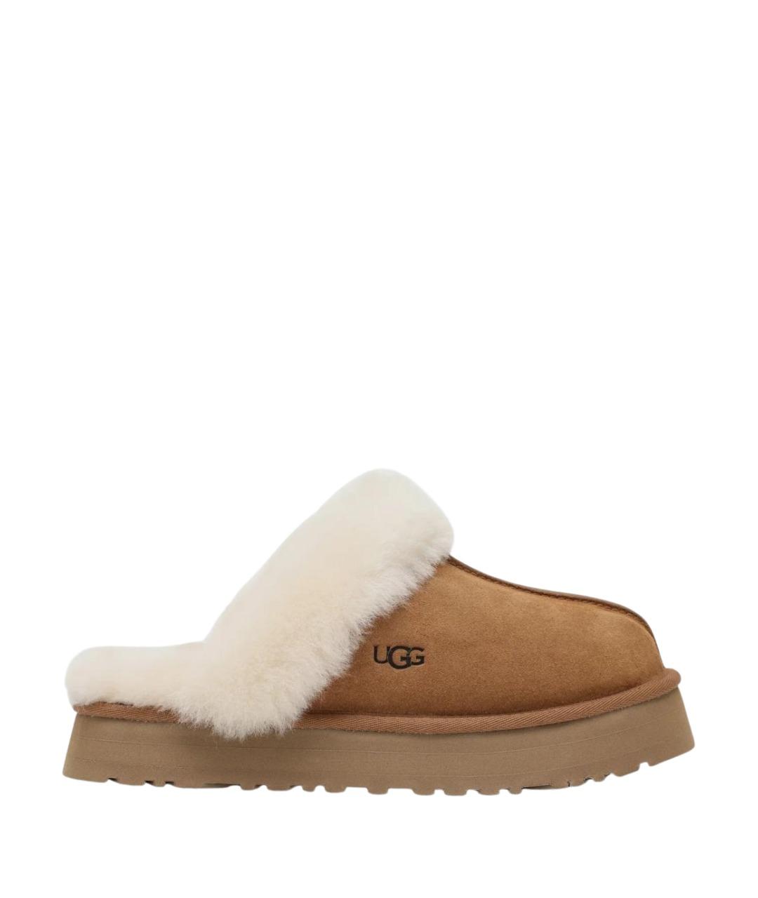 UGG AUSTRALIA Коричневые замшевые сапоги, фото 1