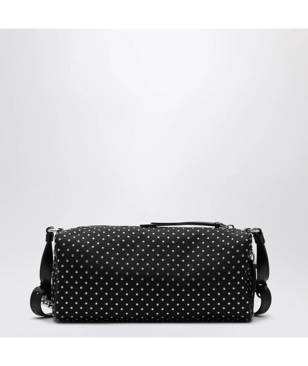 PRADA Черная тканевая сумка через плечо, фото 2