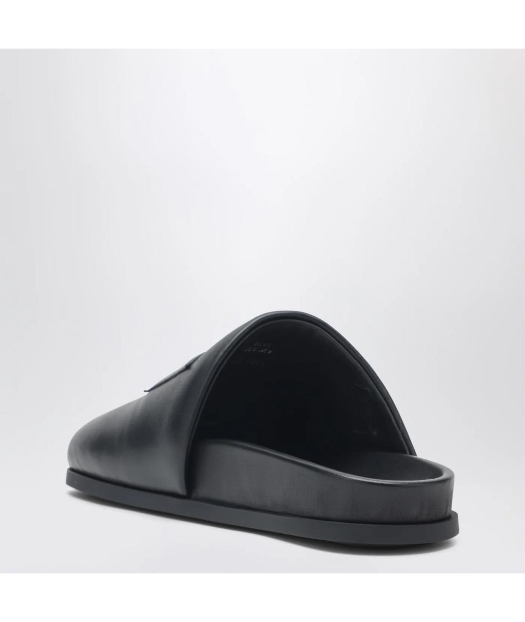 GIVENCHY Черные кожаные мюли, фото 2