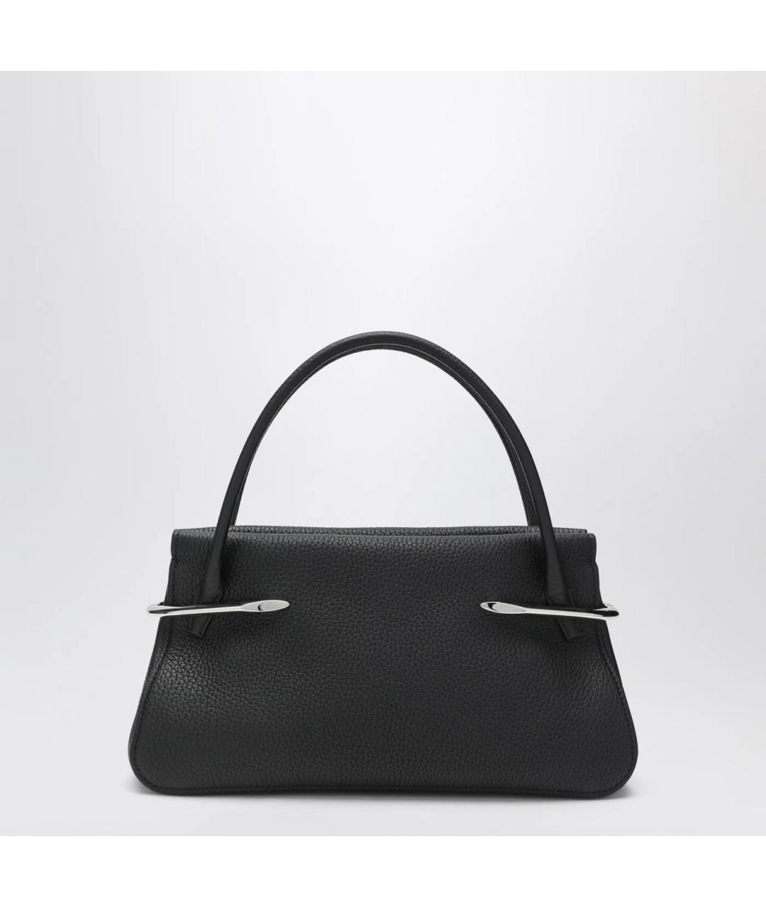 GIVENCHY Черная кожаная сумка тоут, фото 2