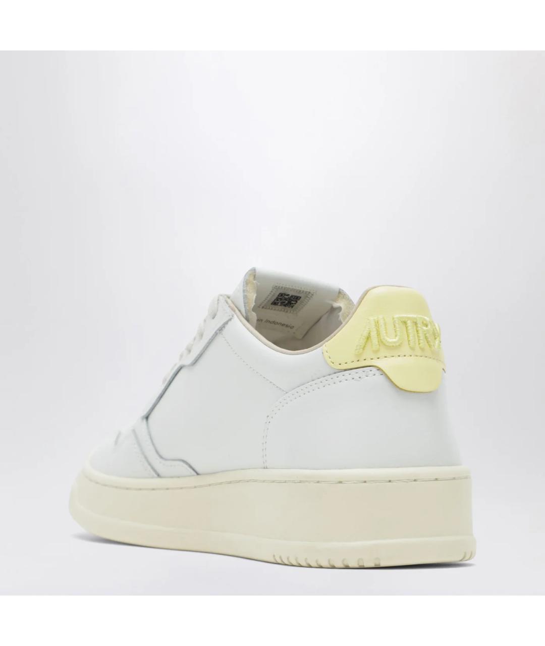 AUTRY Белые кожаные кроссовки, фото 2