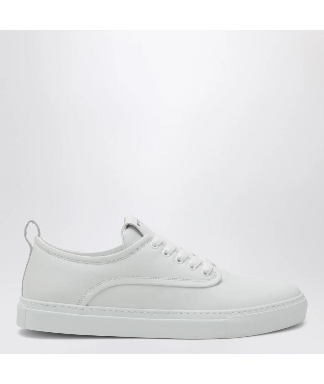GIVENCHY Белые кожаные низкие кроссовки / кеды, фото 3