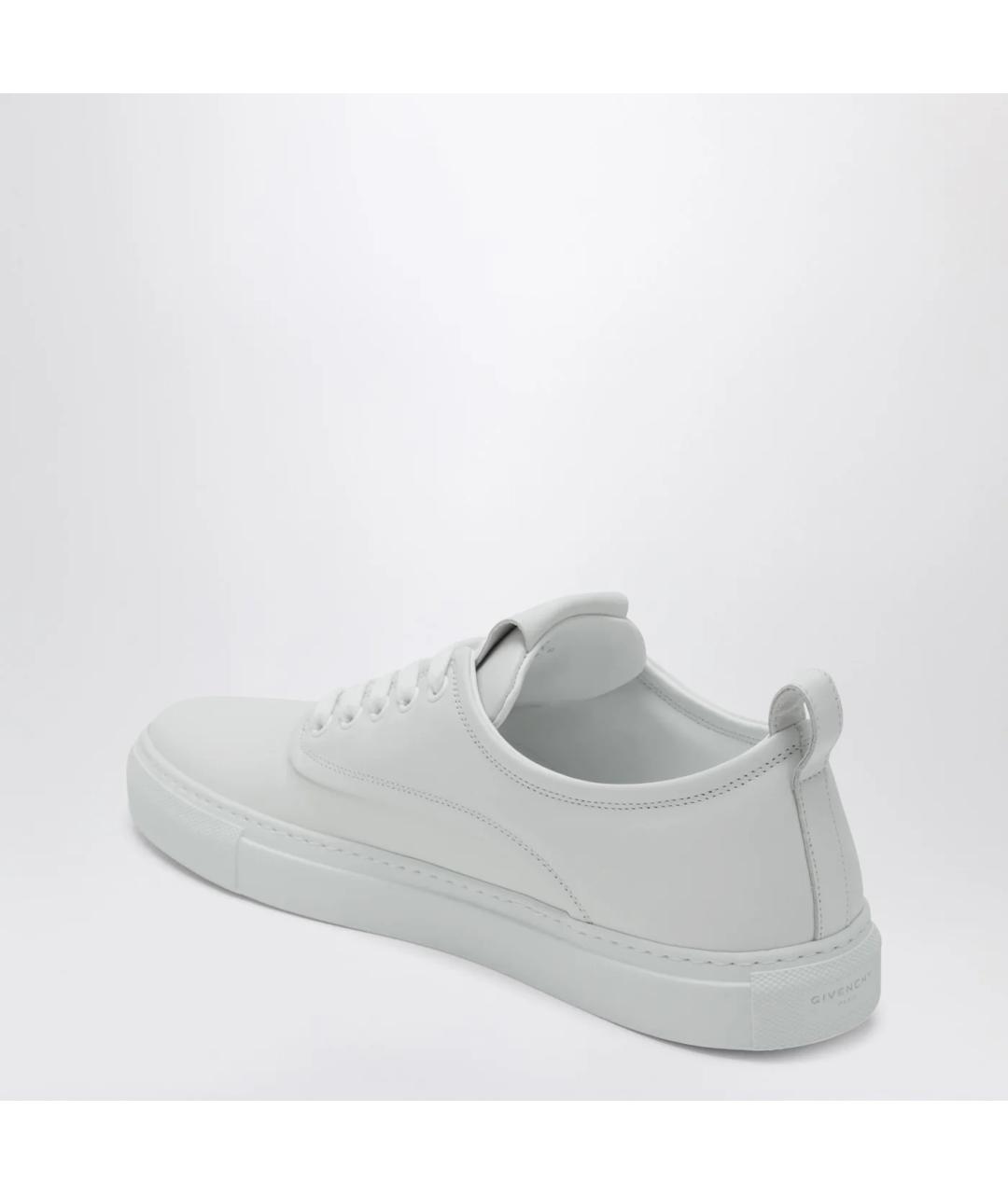 GIVENCHY Белые кожаные низкие кроссовки / кеды, фото 2