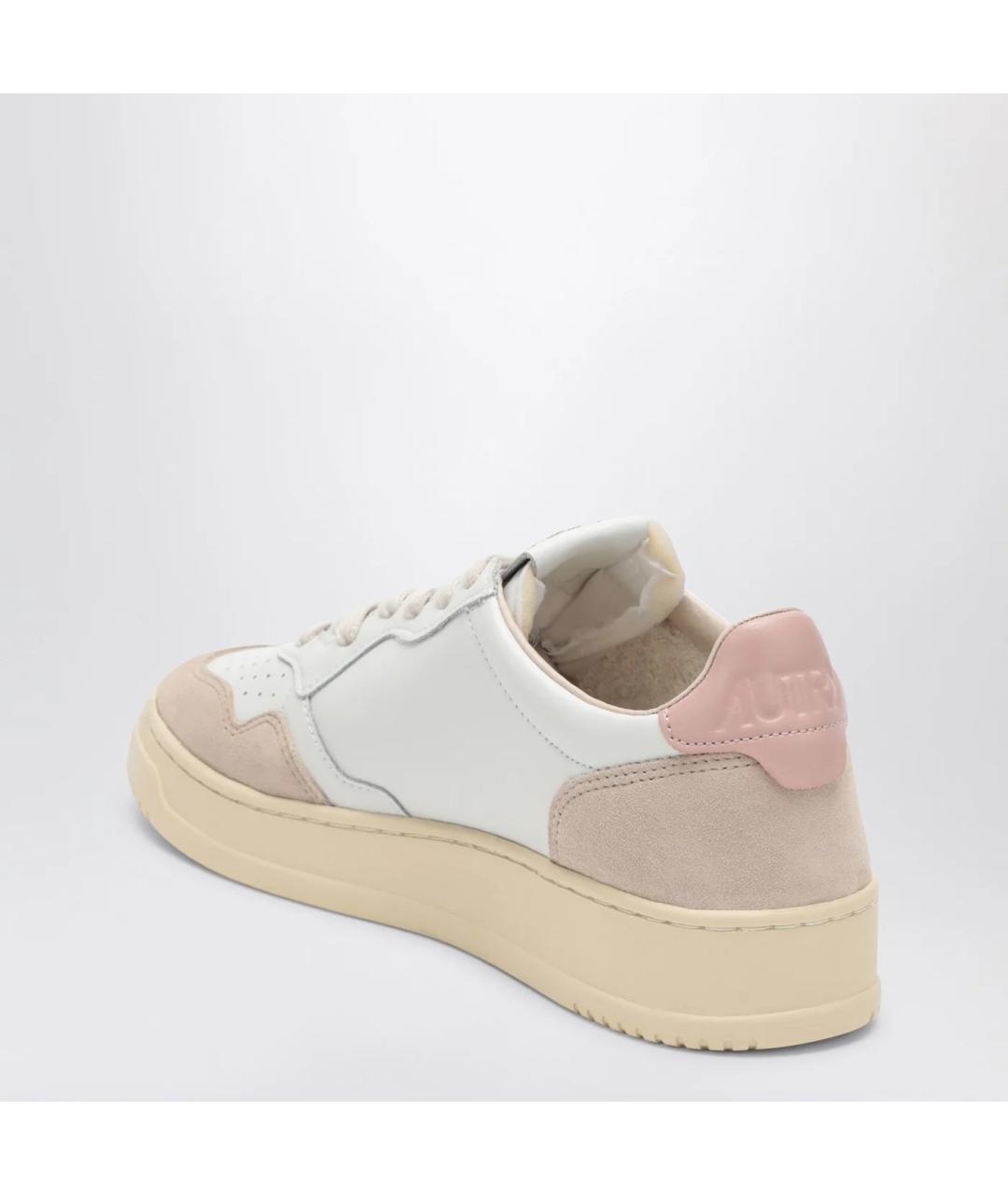 AUTRY Белые кожаные кроссовки, фото 2