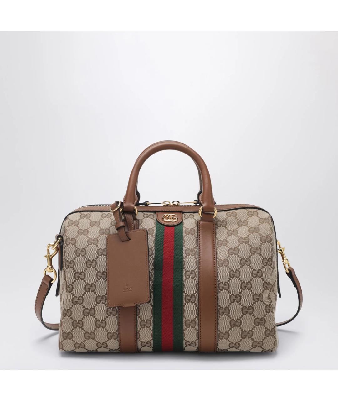 GUCCI Бежевая сумка тоут, фото 3