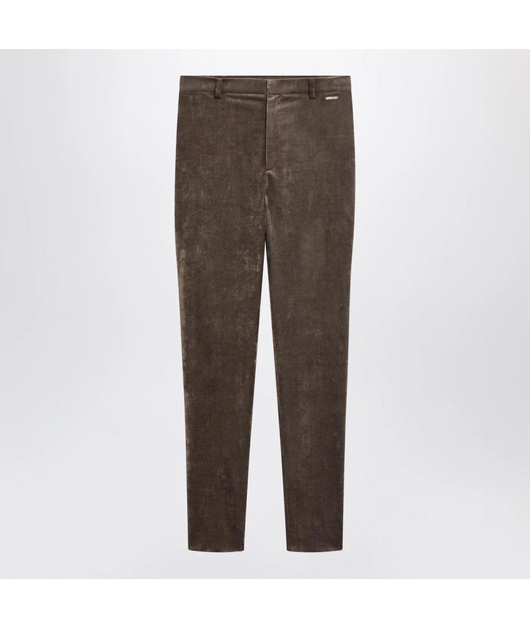 GUCCI Коричневые ацетатные леггинсы и велосипедки, фото 3