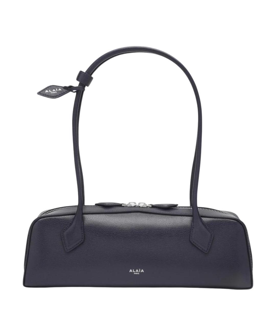 ALAIA Фиолетовая кожаная сумка через плечо, фото 1