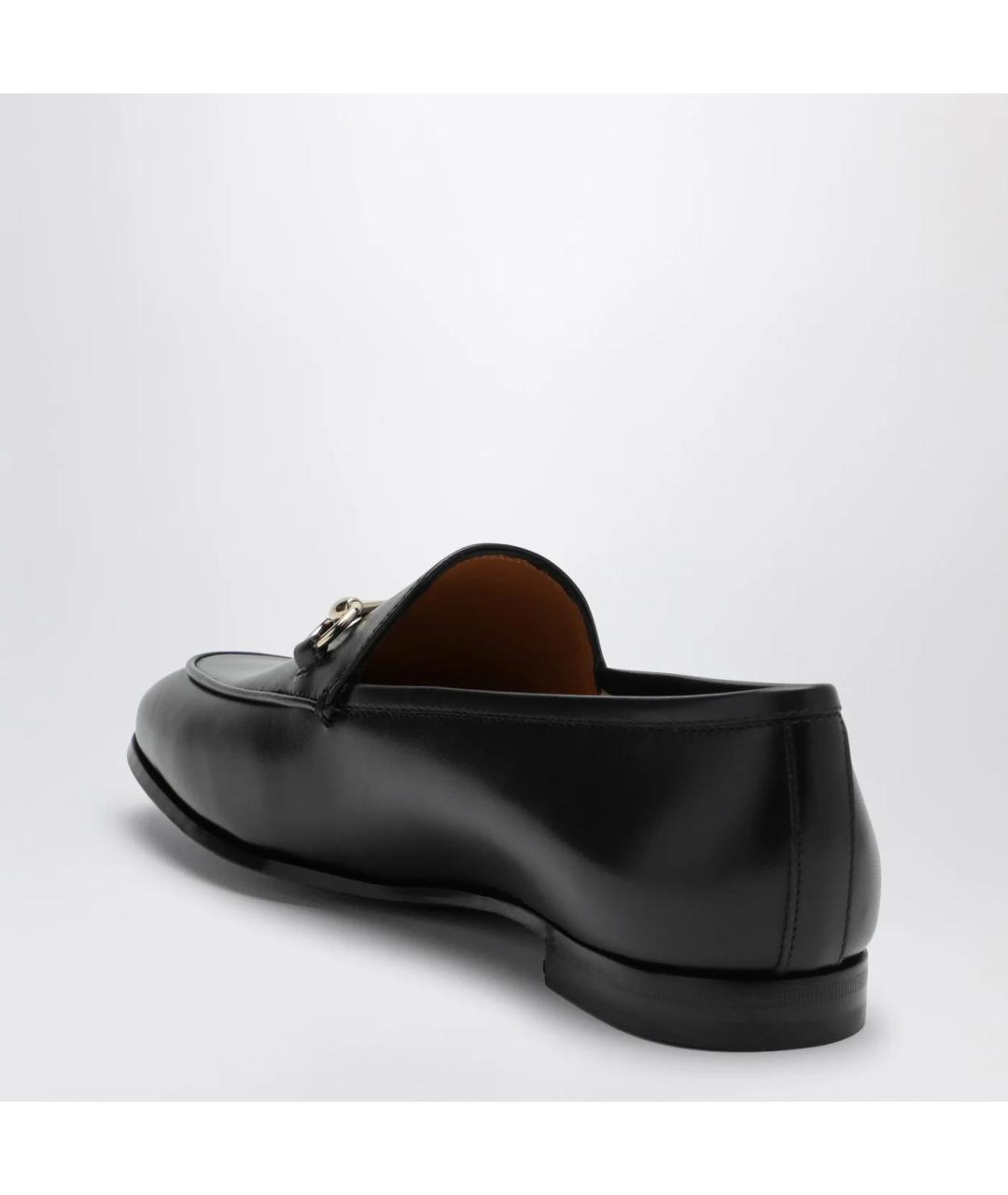 GUCCI Черные кожаные лоферы, фото 2