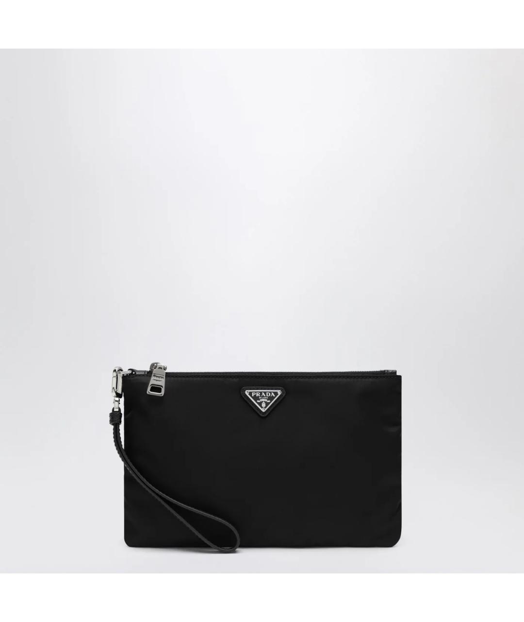 PRADA Черная синтетическая папка для документов, фото 3