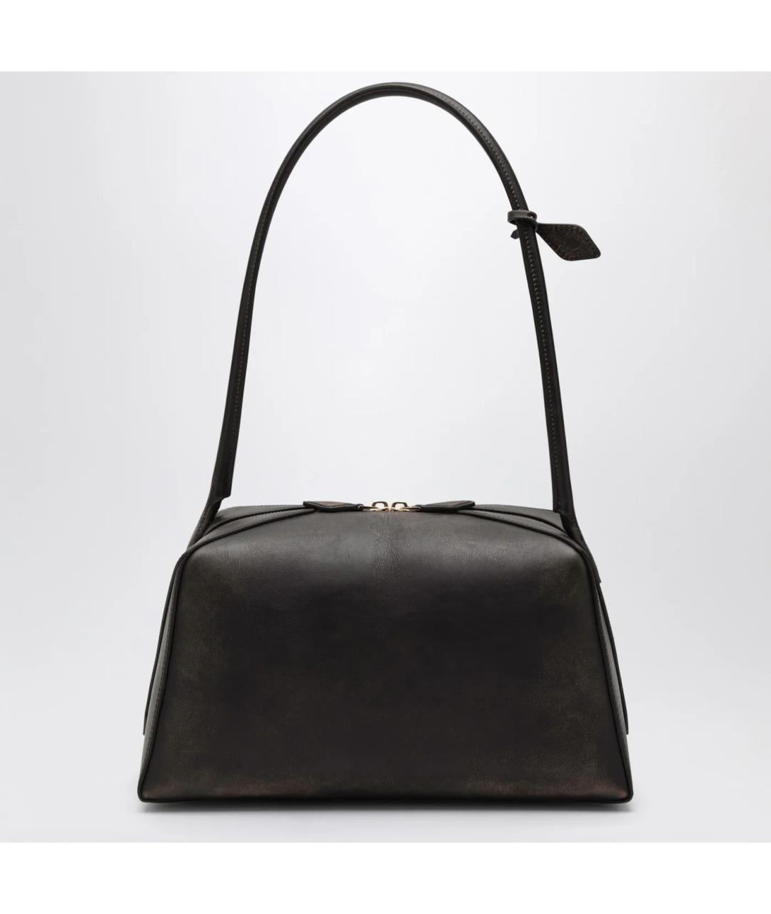 ALAIA Коричневая кожаная сумка через плечо, фото 2