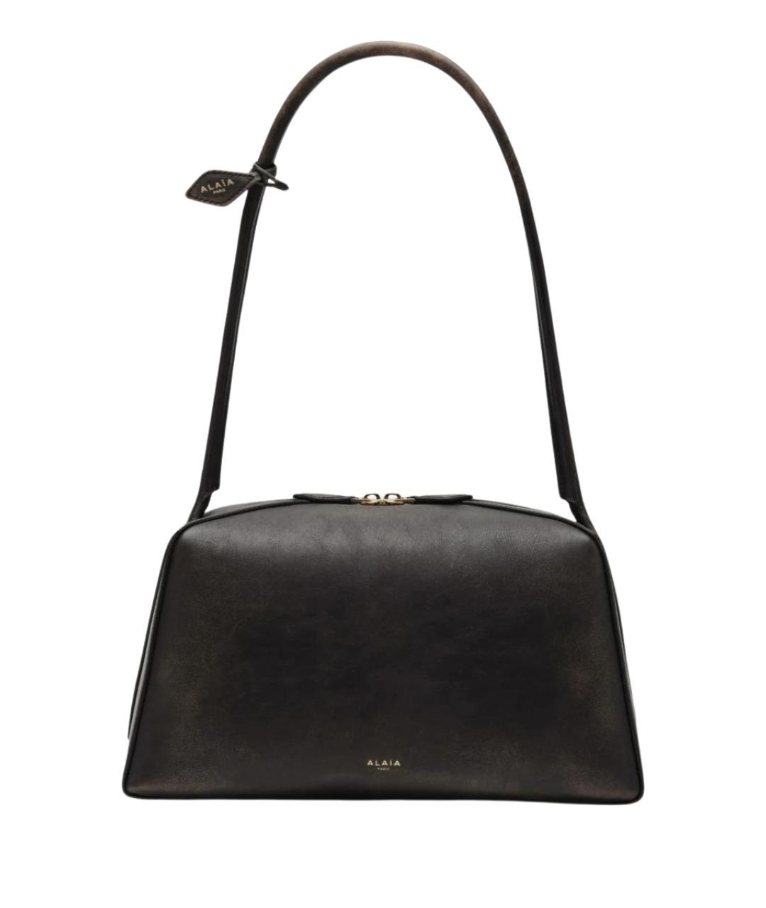 ALAIA Коричневая кожаная сумка через плечо, фото 1