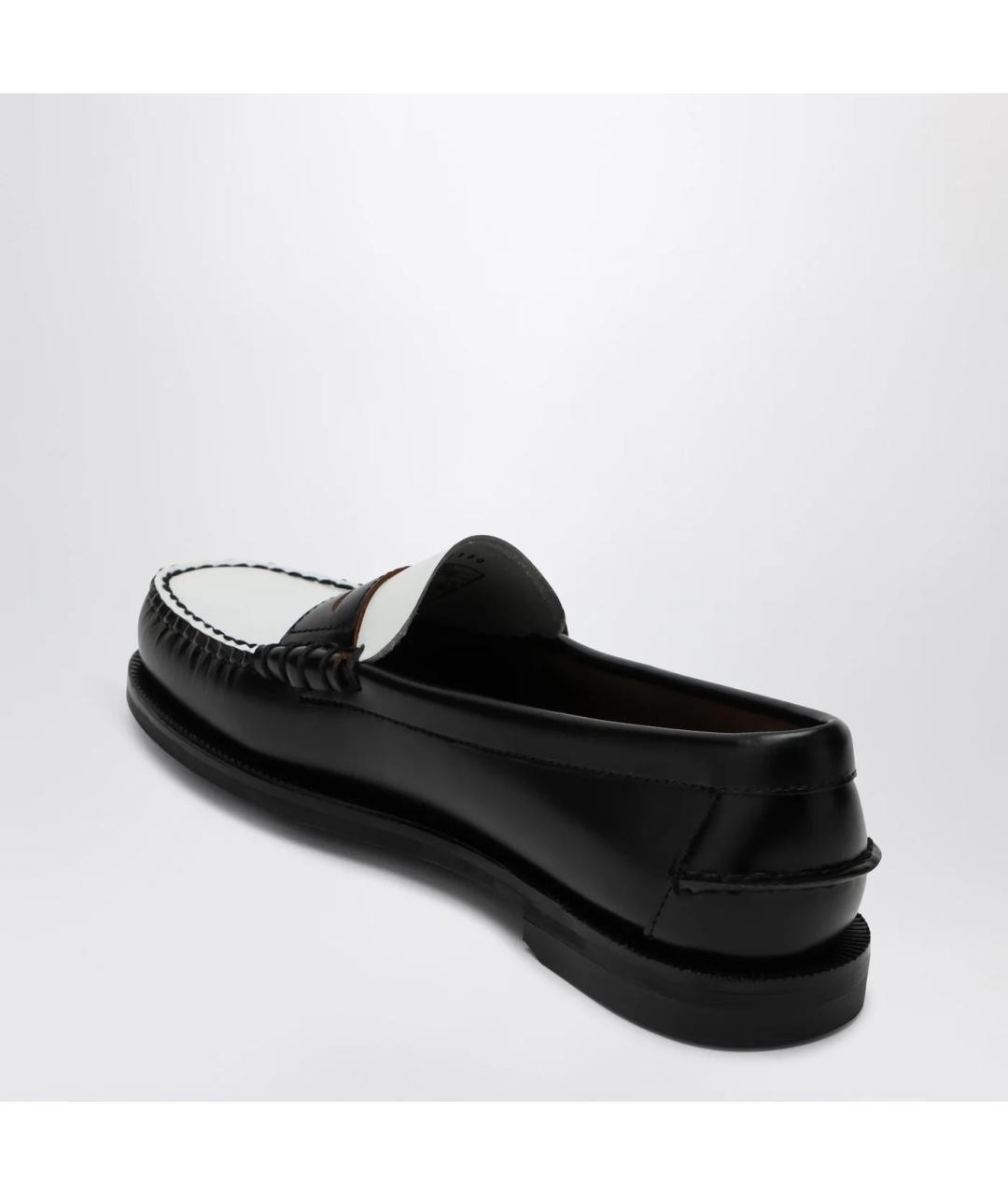 SEBAGO Черные кожаные лоферы, фото 2