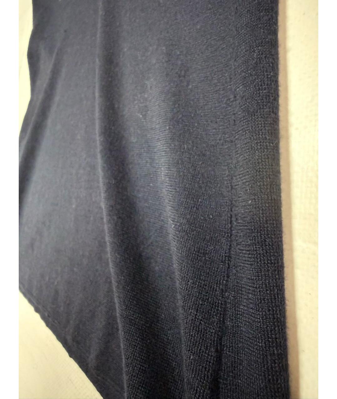 LORO PIANA Синий кашемировый джемпер / свитер, фото 2