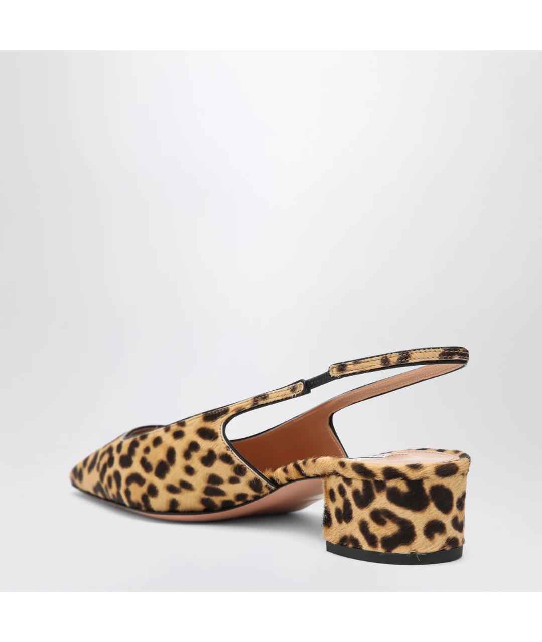 AQUAZZURA Мульти кожаные туфли, фото 2