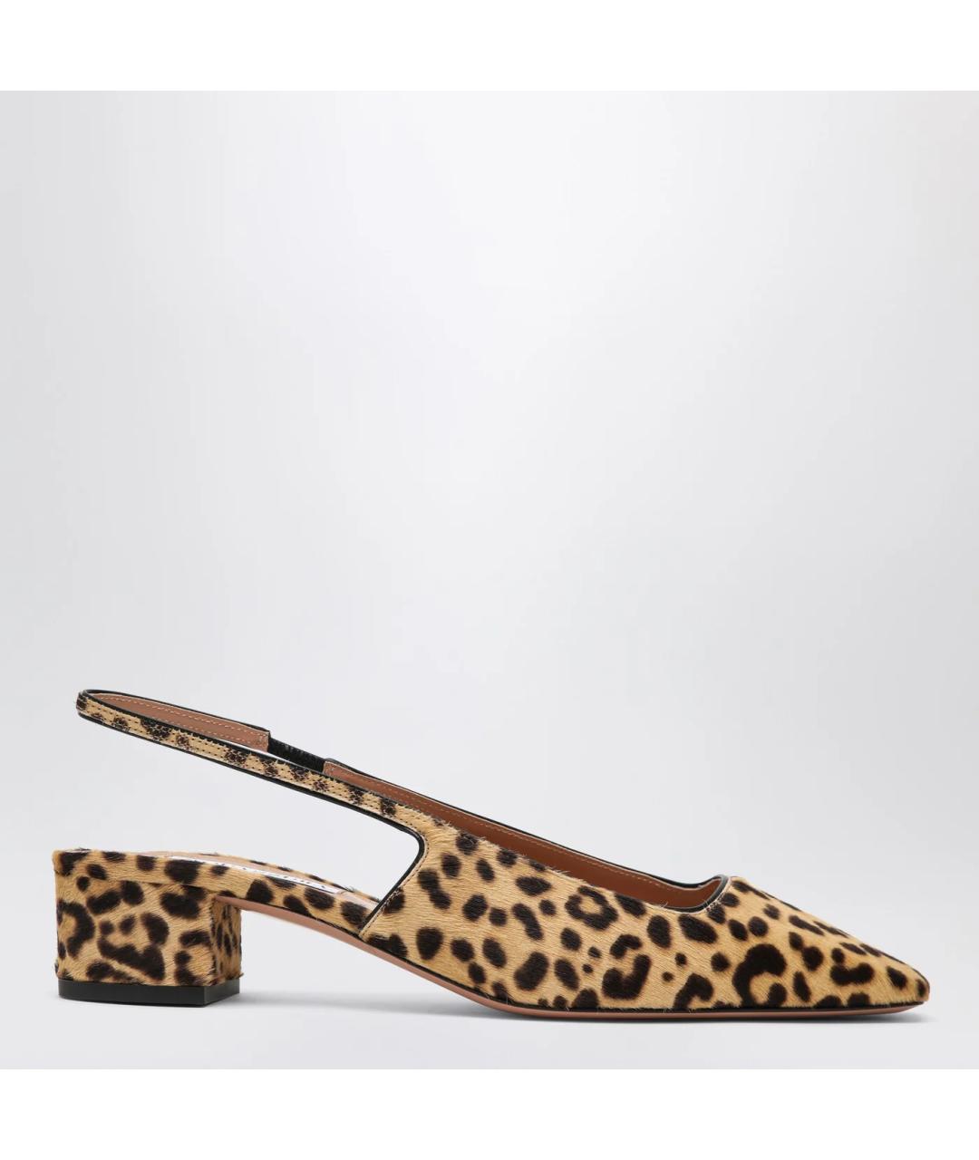 AQUAZZURA Мульти кожаные туфли, фото 3