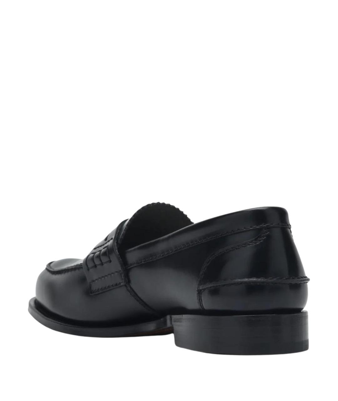 CHURCH'S Черные кожаные лоферы, фото 2