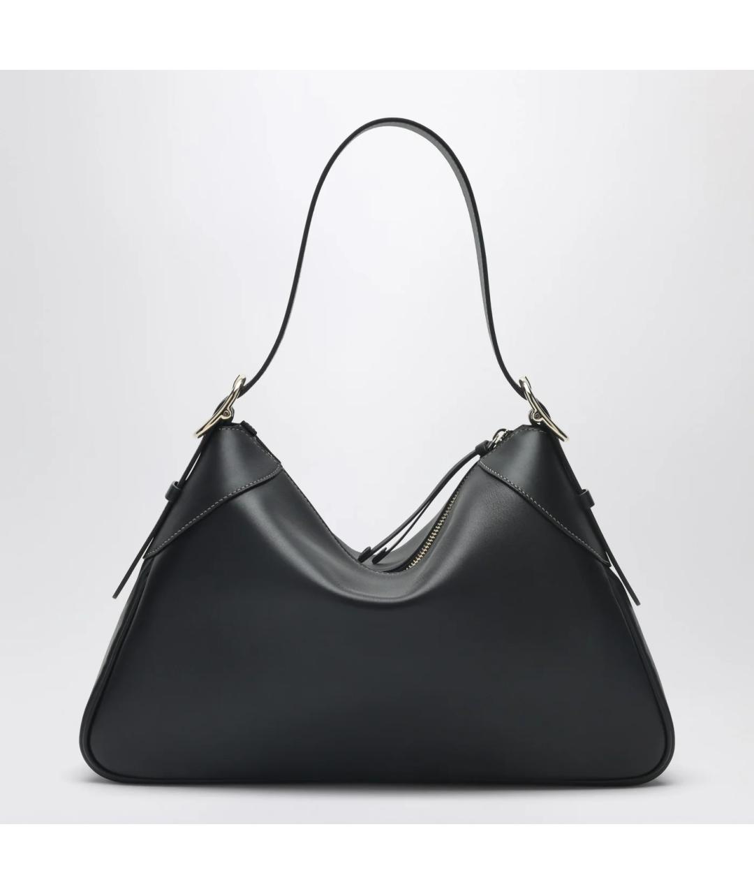 GUCCI Черная кожаная сумка через плечо, фото 2