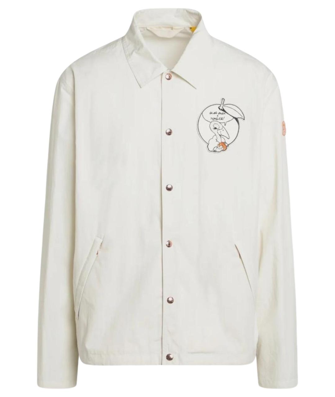 MONCLER Белая куртка, фото 1