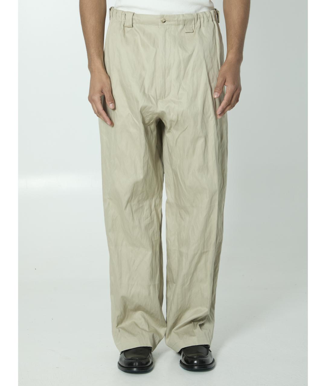 WILLY CHAVARRIA Бежевые хлопковые повседневные брюки, фото 5