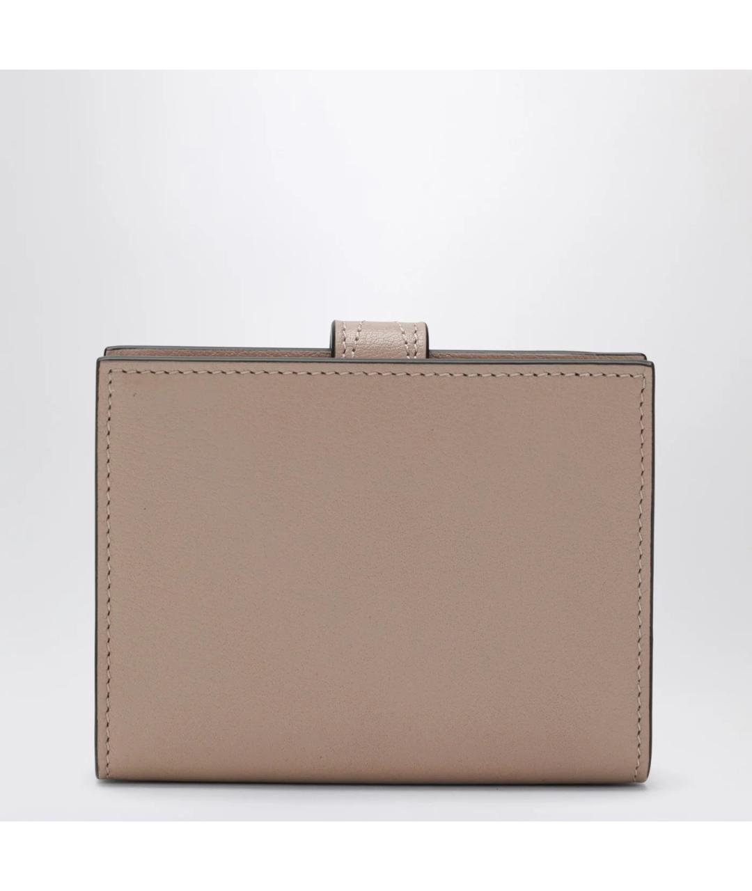 CHLOE Розовый кожаный кошелек, фото 2