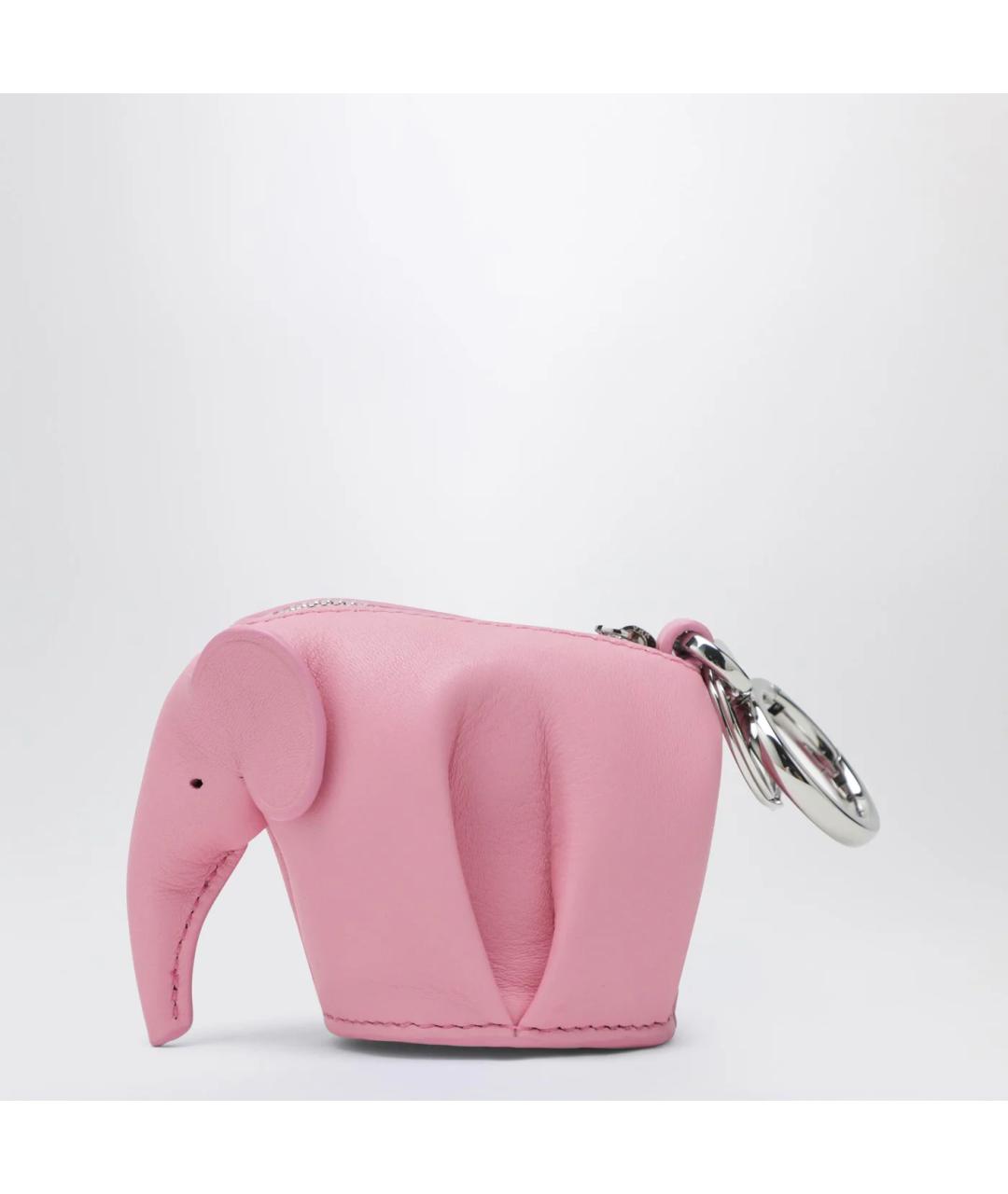 LOEWE Розовый кожаный кошелек, фото 2