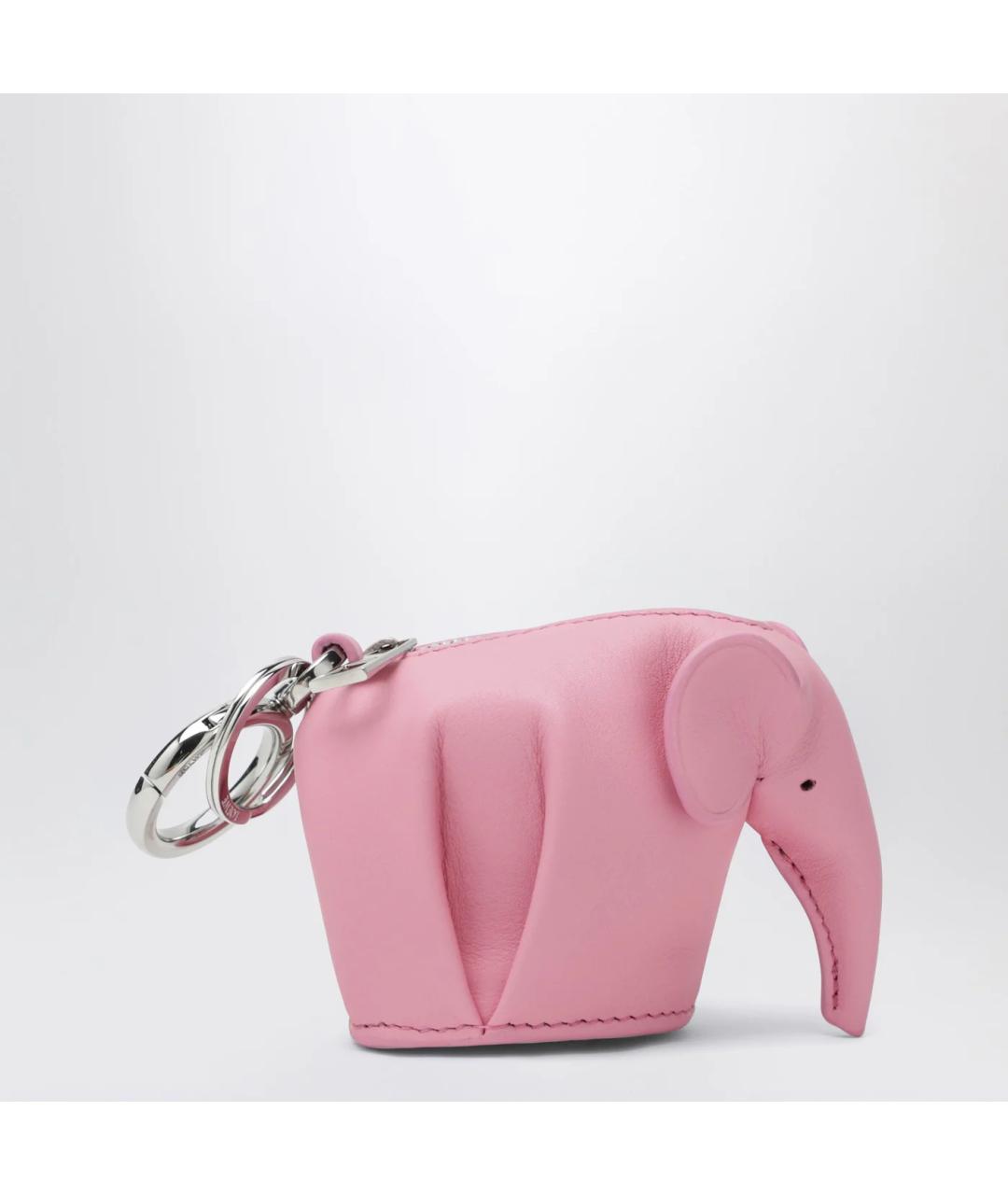 LOEWE Розовый кожаный кошелек, фото 3