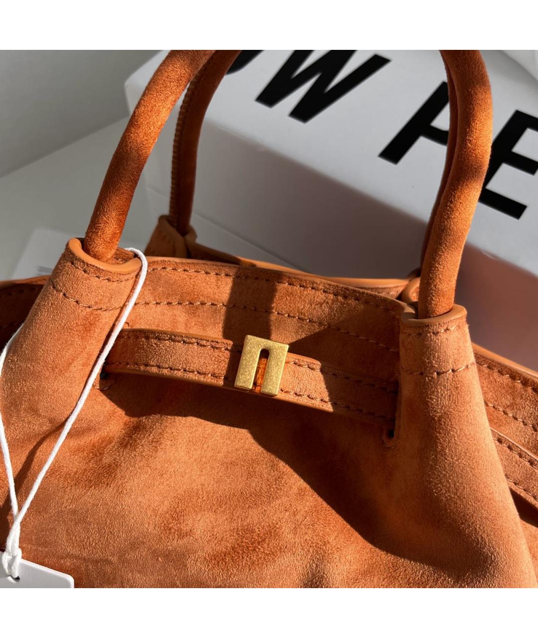 JW PEI Коричневая сумка тоут из искусственной кожи, фото 4